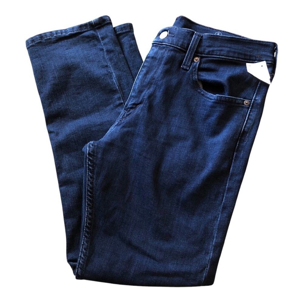 Levi’s 502 All Seasons Tech Taper Jeans Men’s 32x29 Dark Wash Stretch Regular